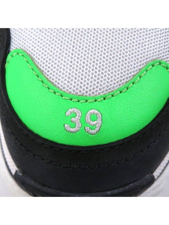 Balenciaga Triple S Mesh Leather Distressed Dad Shoes Low Cut Sneakers - Picture 7 of 11